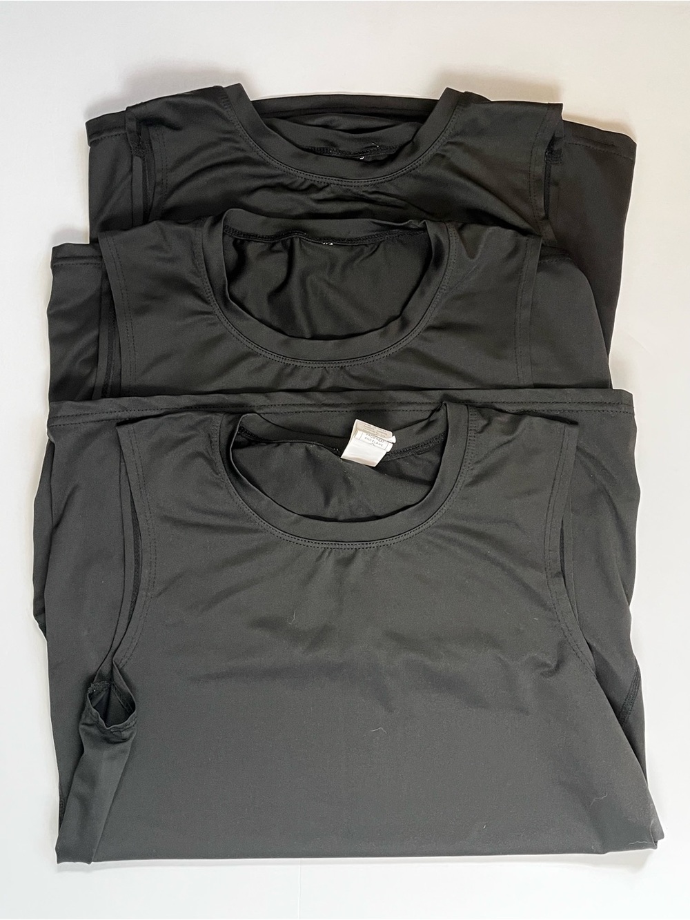 Boys sleeveless compression tops size 14
